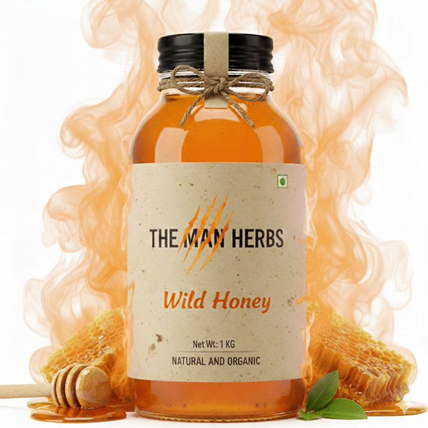 Wild Raw Honey 100% Organic & Natural