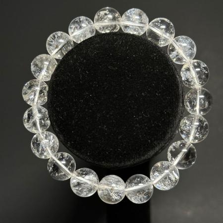 ✨ Original Natural Clear Quartz (Spatik) Bracelet (Unisex, 8mm) | Lab Certified ✨