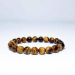 Original Tiger Eye Bracelet original 8mm | Lab Certified